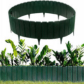 Palisada gradina separator ornamental verde lungime 100 cm inaltime totala 24 cm
